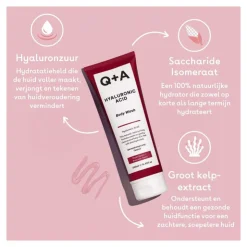 Q+A Hyaluronic Acid Body Wash 250 ML