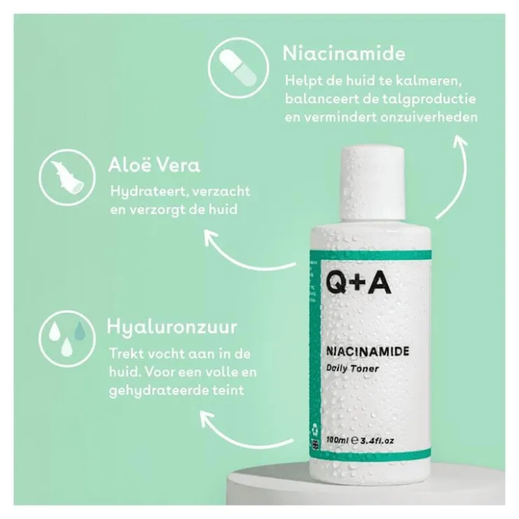 Q+A Niacinamide Daily Toner 100 ML