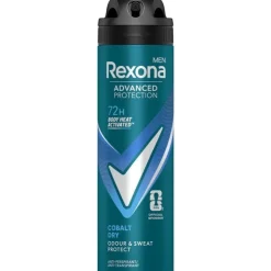 Heren Rexona Men Advanced Protection Cobalt Dry Deodorant Spray 150 ML