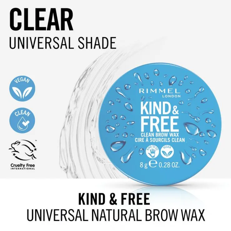 Rimmel London Rimmel Kind & Free Universal Natural Brow Wax