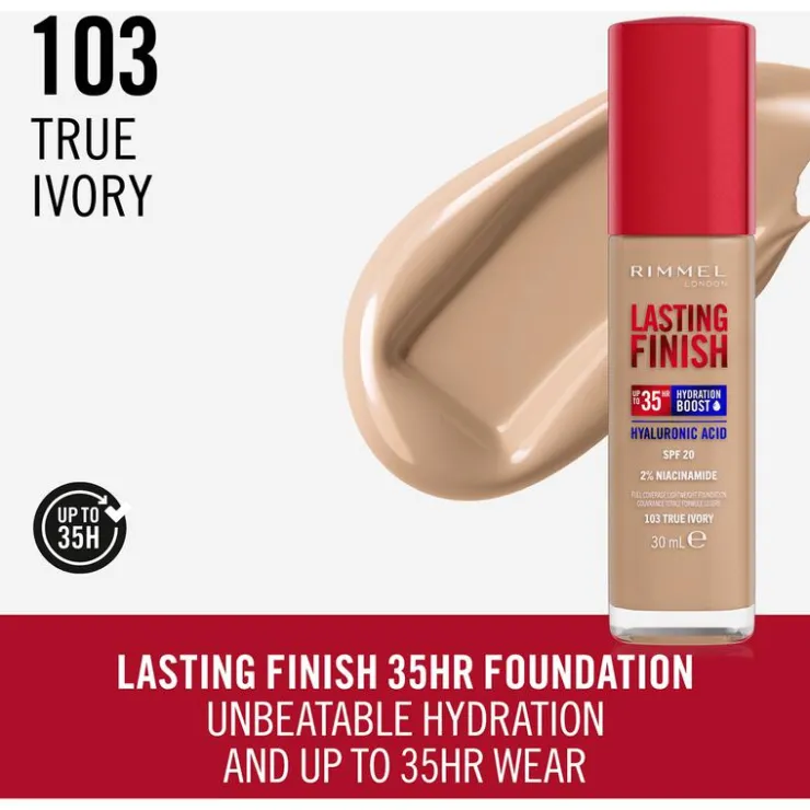 Rimmel London Rimmel Lasting Finish 35Hr Foundation
