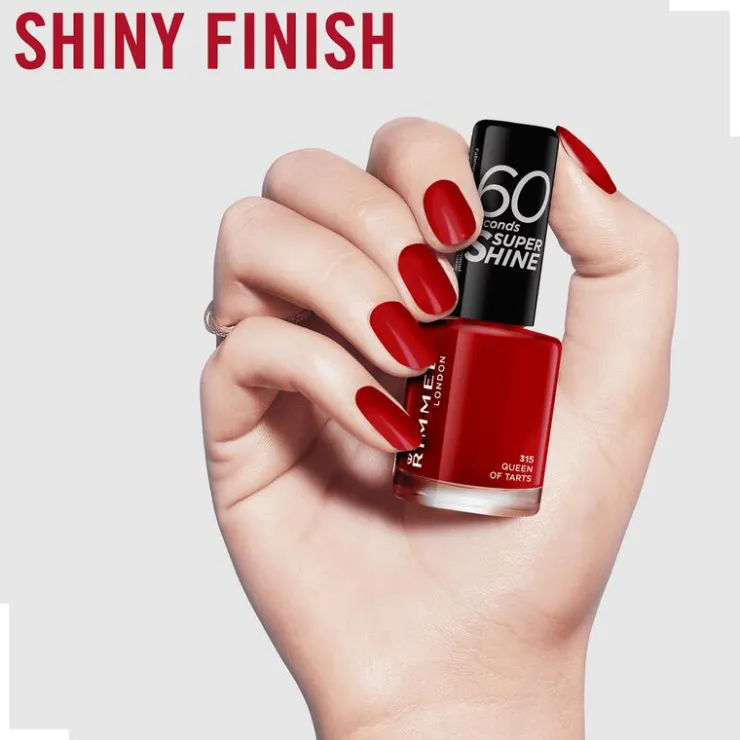 Rimmel London 60 Seconds Super Shine nagellak 315 Queen Of Tarts