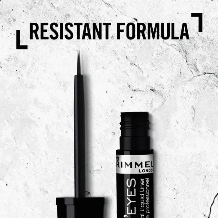 Rimmel London Glam'Eyes Professionalliquid Eyeliner -