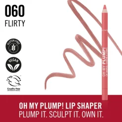 Rimmel London Oh My Plump! Lip Liner - Roze -