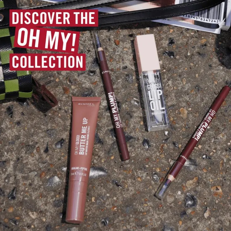 Rimmel London Oh My Plump! Lip Liner - Nude - 050 Café Latte