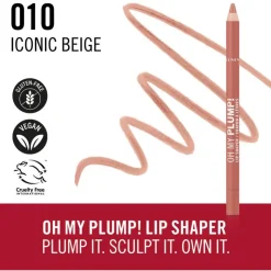 Rimmel London Oh My Plump! Lip Liner - Nude -
