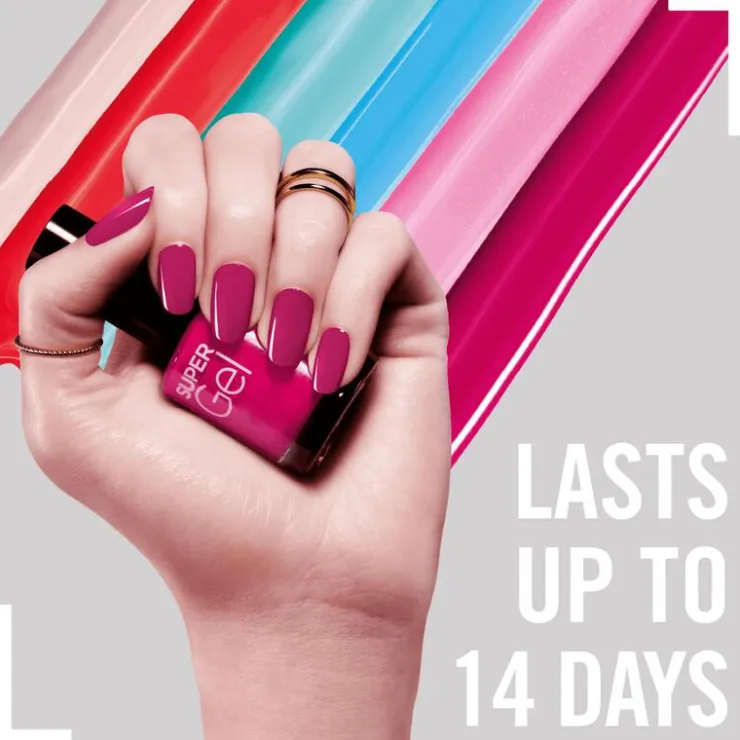 Rimmel London Super Gel Nailpolish - 025 Urban Purple