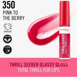 Rimmel London Thrill Seeker Glassy Gloss Lipgloss 10 ML