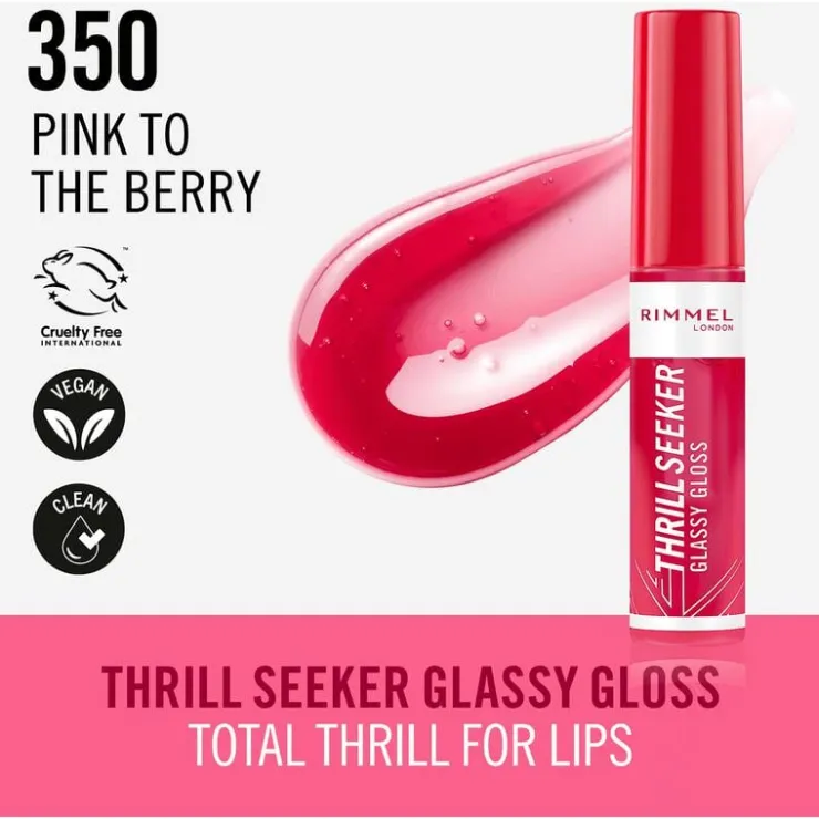 Rimmel London Thrill Seeker Glassy Gloss Lipgloss 10 ML