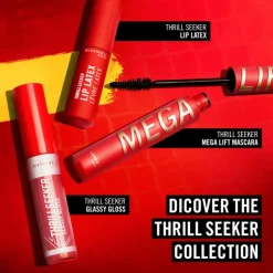 Rimmel London Thrill Seeker Mega Lift Mascara - Zwart -