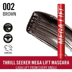 Rimmel London Thrill Seeker Mega Lift Mascara - Bruin -