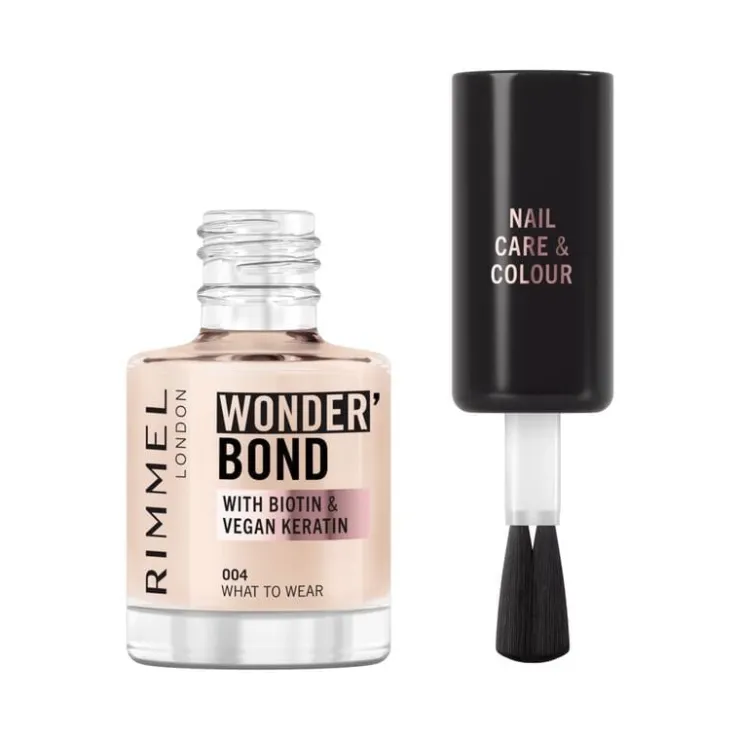 Rimmel London Wonder'Bond Care+Color Nagellak - Taupe -