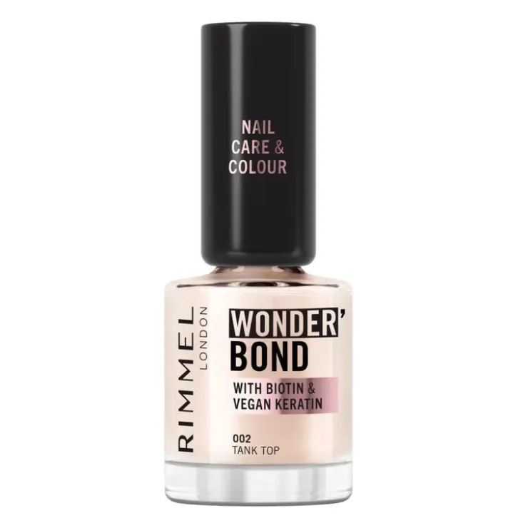 Rimmel London Wonder'Bond Care+Color Nagellak - Creme -