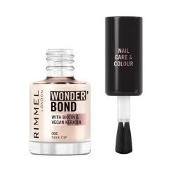 Rimmel London Wonder'Bond Care+Color Nagellak - Creme -