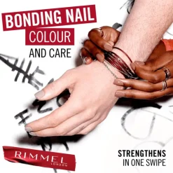 Rimmel London Wonder'Bond Care+Color Nagellak - Creme -