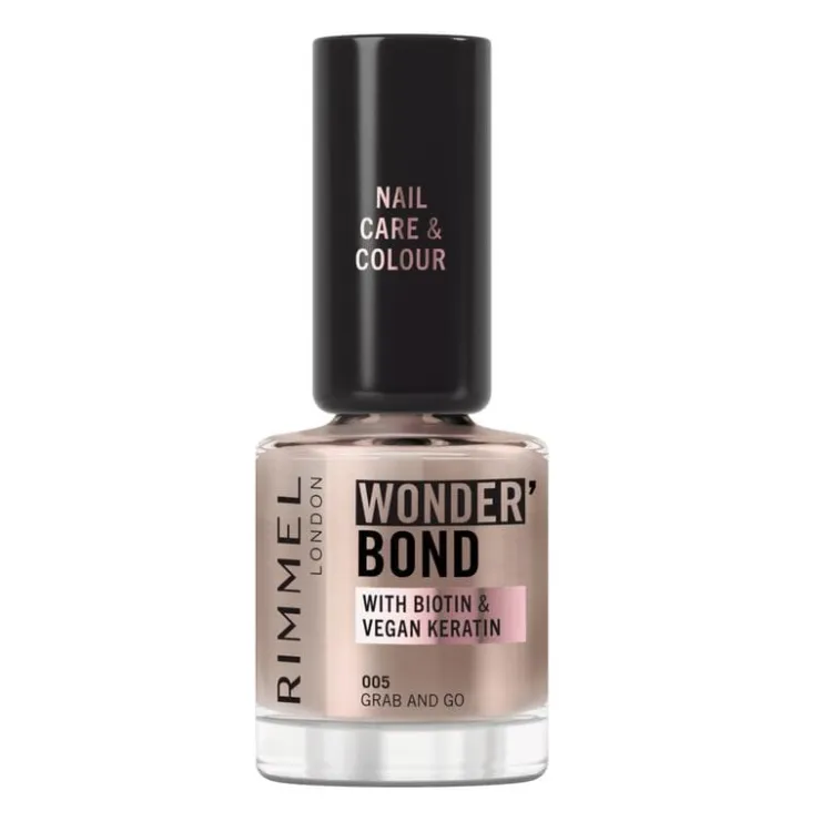Rimmel London Wonder'Bond Care+Color Nagellak - Taupe -