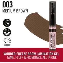 Rimmel London Wonder'freeze Wenkbrauwgel 6 G