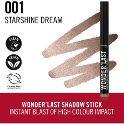 Rimmel London Wonder'last Oogschaduw Stick 001 Starshine Dream 1.64 G