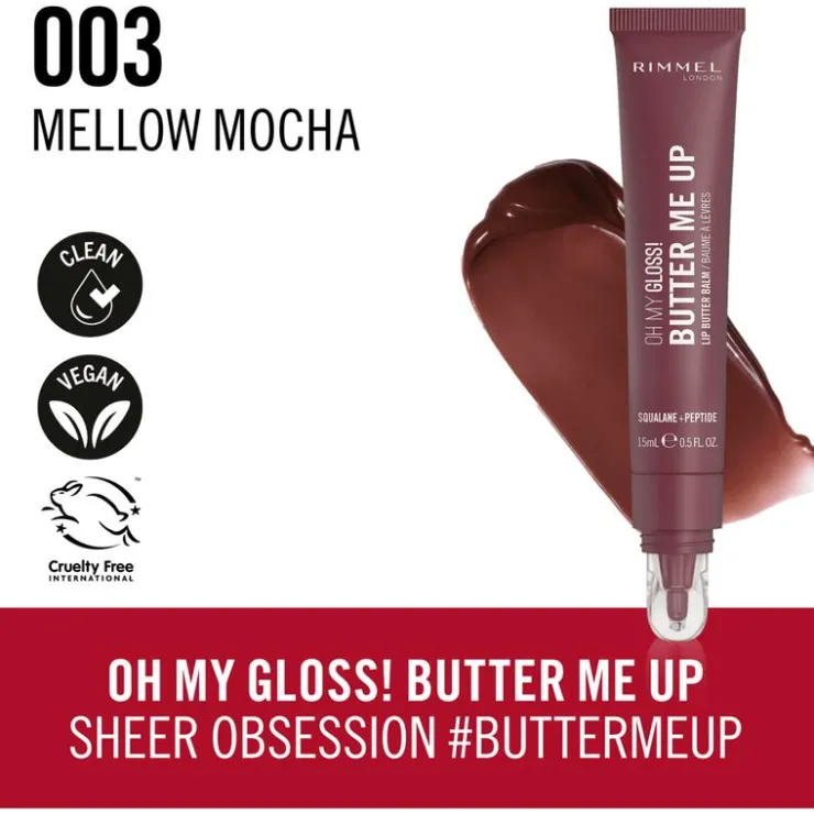 Rimmel London Rimmel Oh My Gloss Butter Me Up Lip Butter - Bruin -