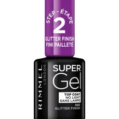 Rimmel London Rimmel SuperGel Top Coat Nail Polish Lacquer Top Coat Glitter Effect 002 12 ML