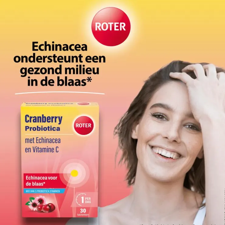 Roter Cranberry + Probiotica 30 Stuks