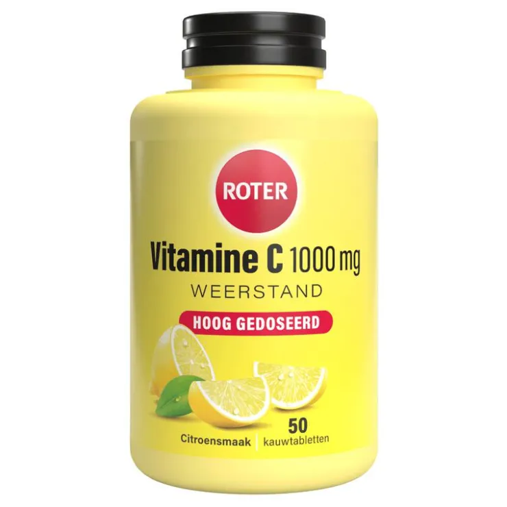 Roter Vitamine C 1000 mg citroen 50 tabletten