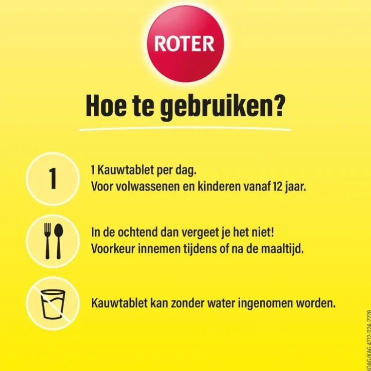 Roter Vitamine C 500 mg Citroen 50 tabletten