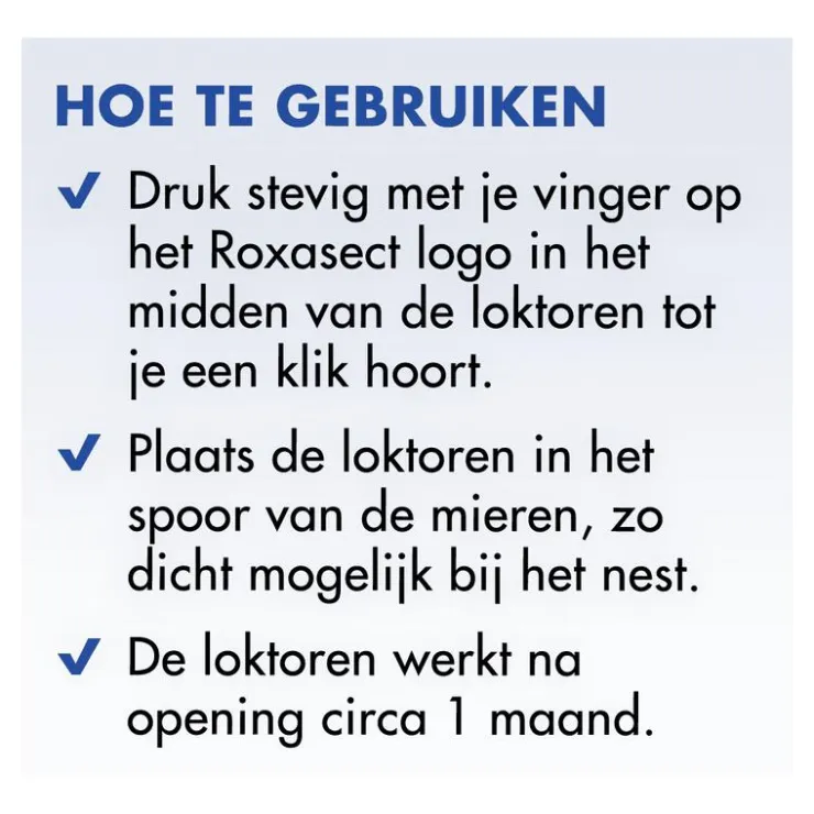 Roxasect Mierenloktoren 2 stuks