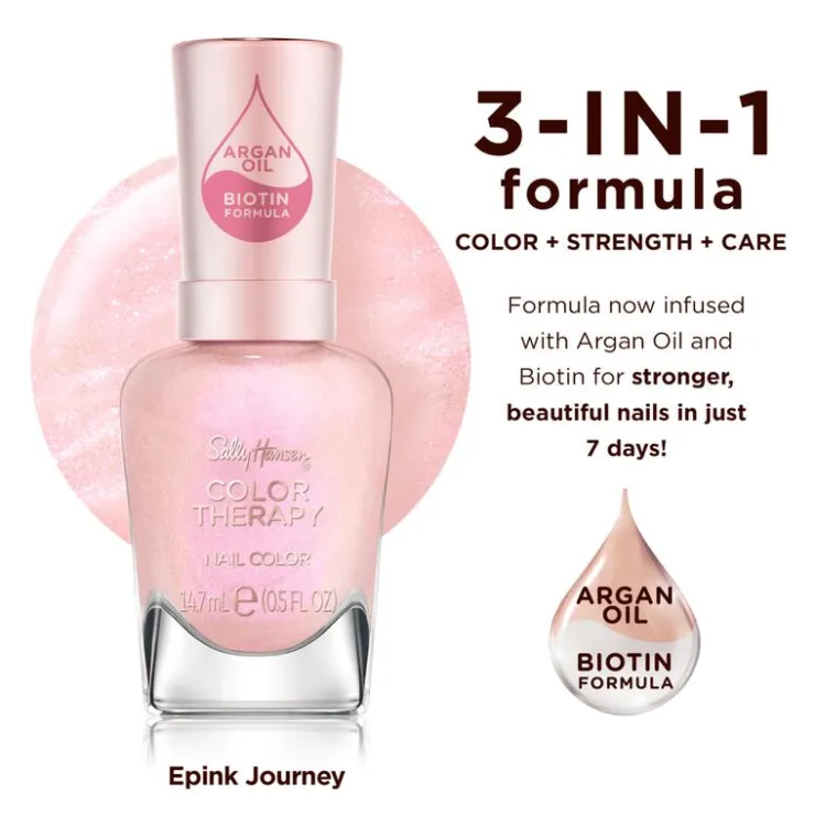 Sally Hansen Color Therapy Nagellak - Roze -