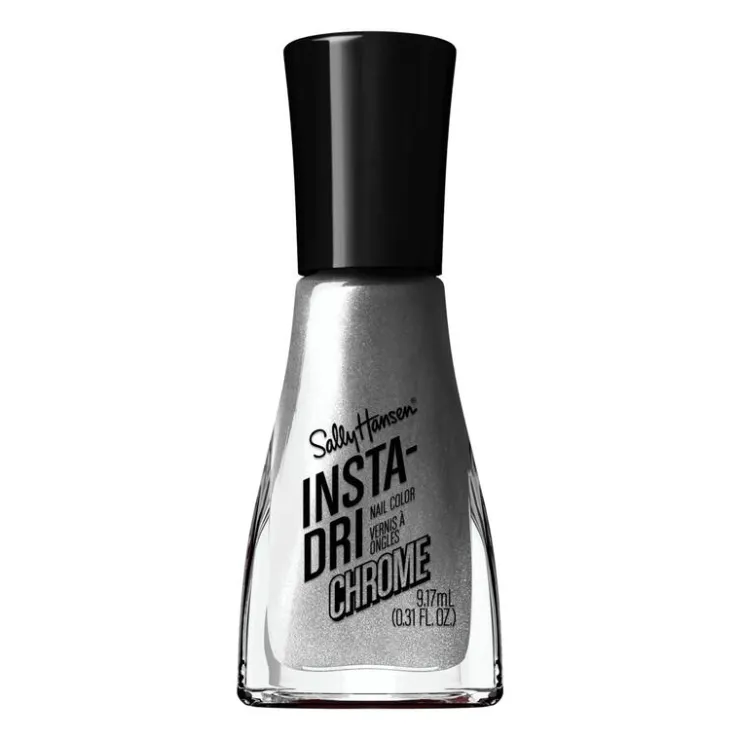Sally Hansen Insta-Dri Chrome Nagellak - Zilver -