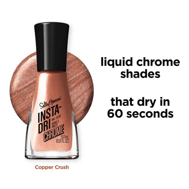 Sally Hansen Insta-Dri Chrome Nagellak - Koper -