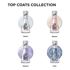Sally Hansen Insta-Dri Top Coat - Blauw -
