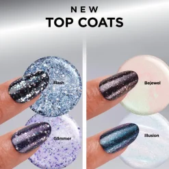 Sally Hansen Insta-Dri Top Coat - Paars -