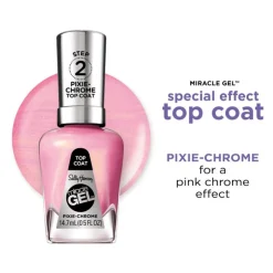 Sally Hansen Miracle Gel Top Coat - Roze -