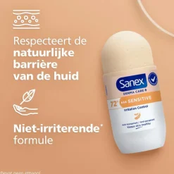 Sanex Dermo Sensitive Deodorant Roller 50 ML