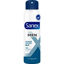 Heren Sanex Men Active Control Deodorant Spray 150 ML