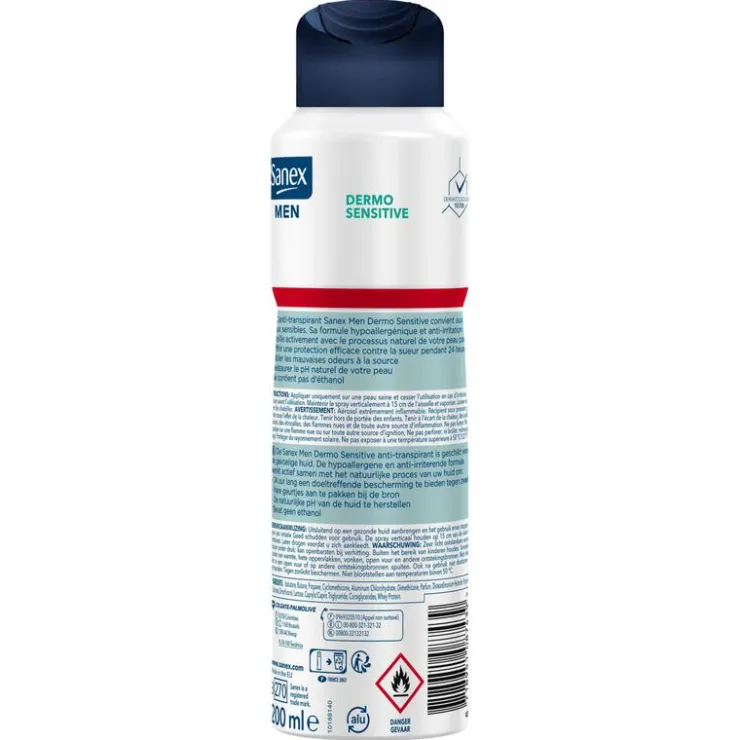 Sanex Men Dermo Sensitive Deodorant Spray 200 ML