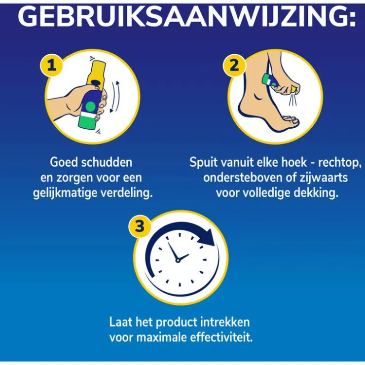 Scholl Voetdeodorant Fresh Step Voetenenspray 150 ML