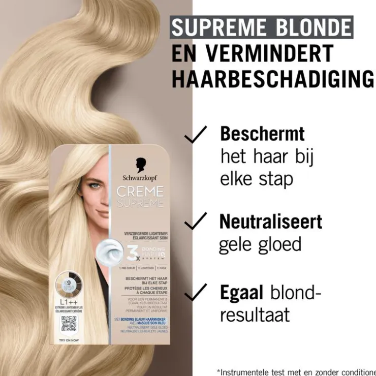 Schwarzkopf Creme Supreme L1++ Extreme Lightener Plus