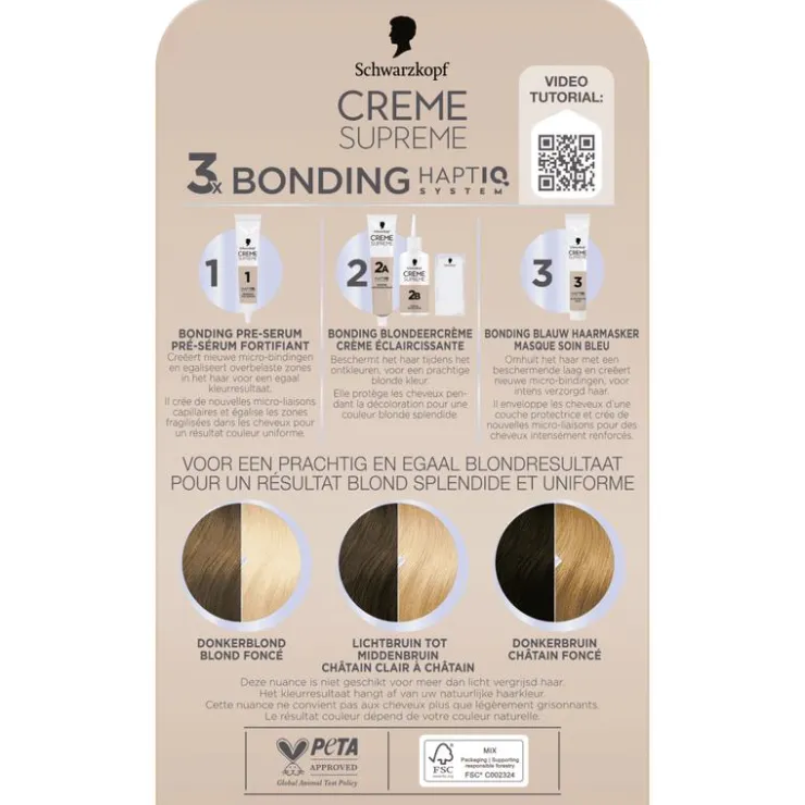 Schwarzkopf Creme Supreme L1++ Extreme Lightener Plus