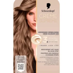 Schwarzkopf Creme Supreme Haarkleuring 7-16 Cool As Donkerblond