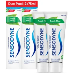 Sensodyne Fresh Mint Tandpasta Duo 2x 75ML Tandpasta - 2 Stuks