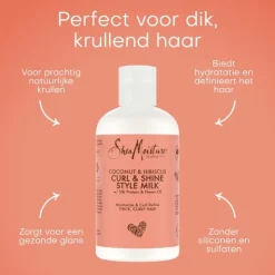 Shea Moisture Coconut & Hibiscus Style Milk