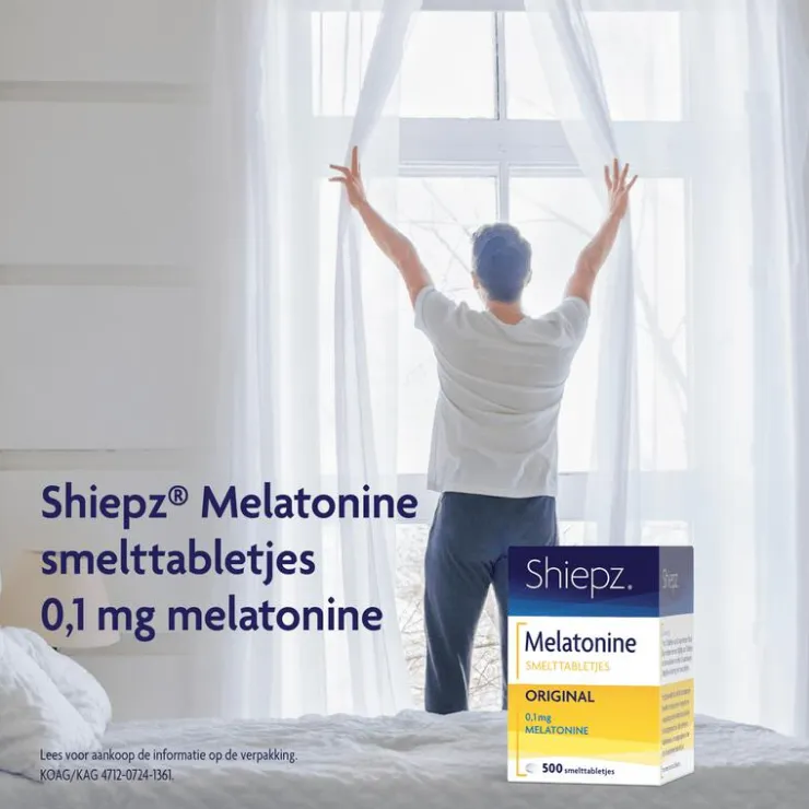 SleepzZ Shiepz Melatonine Original 0,1 mg 500 tabletten