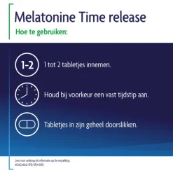 SleepzZ Shiepz Melatonine Time Release 0,1 mg 500 tabletten