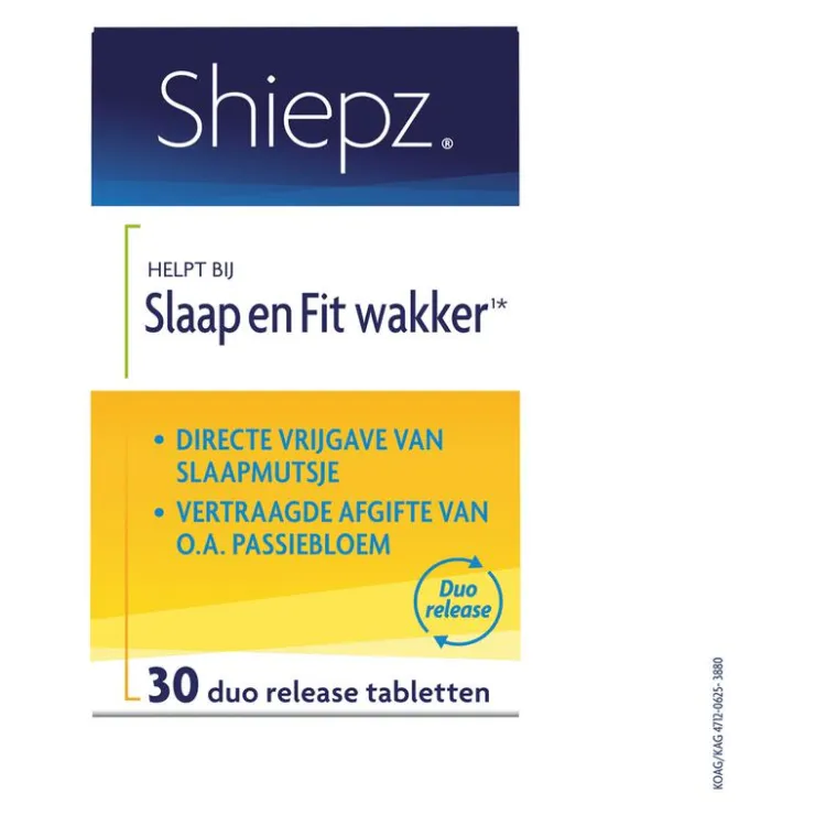 SleepzZ Shiepz Slaapfit 30 tabletten