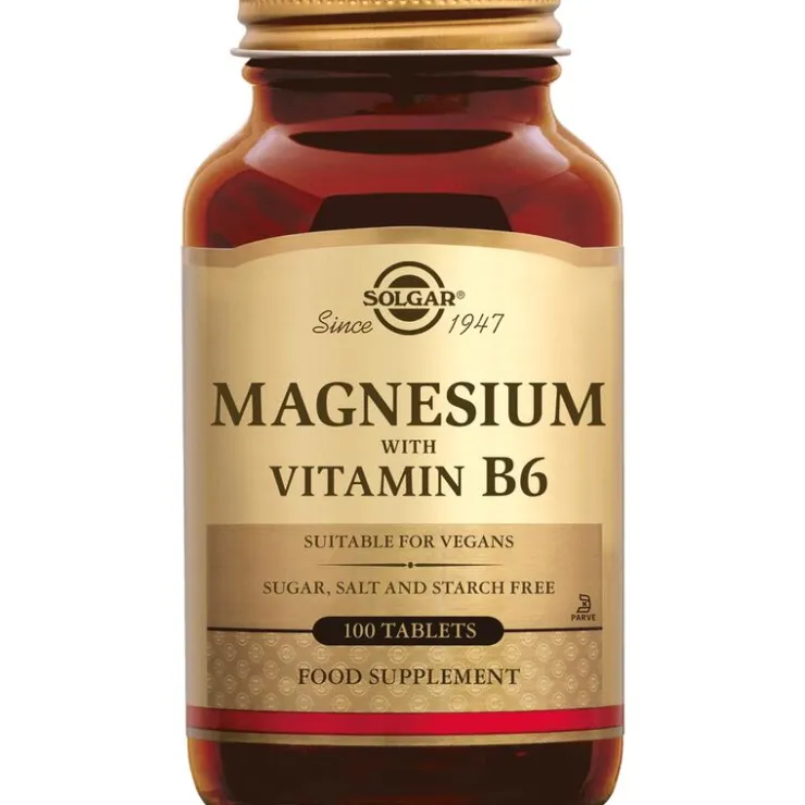 Solgar Magnesium with Vitamin B-6 100 stuks