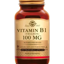 Solgar Vitamin B-1 100 mg 100 capsules