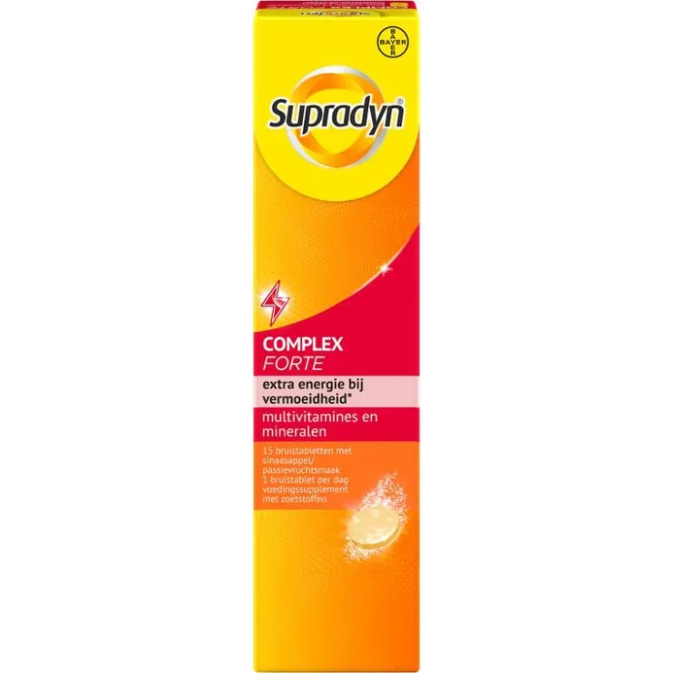 Supradyn Complex Forte Multivitamine Voor Extra Energie 15 Bruistabletten