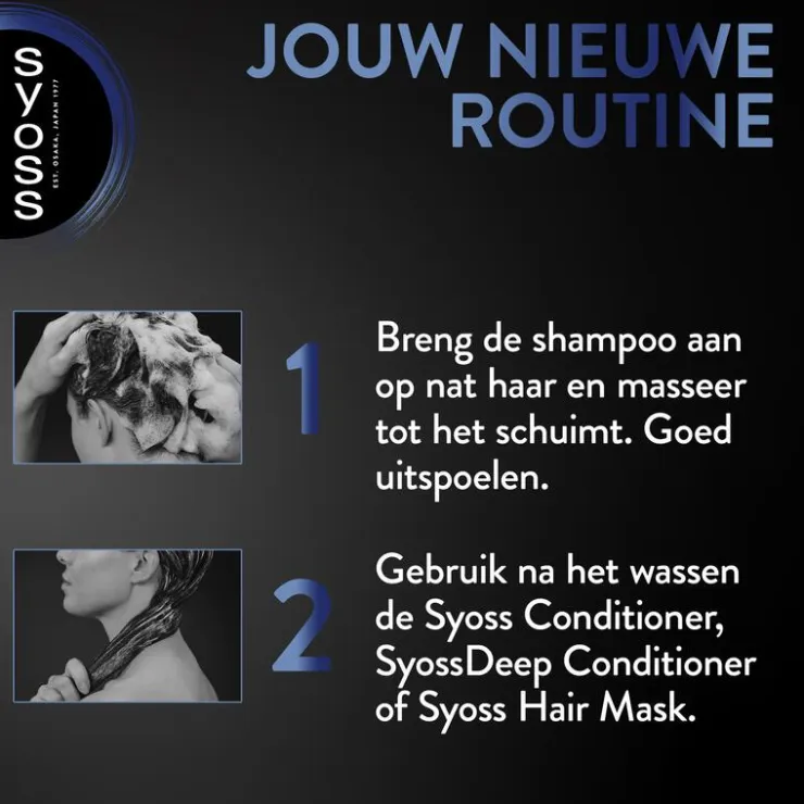 Syoss Intense Anti-Roos Shampoo 440 ML
